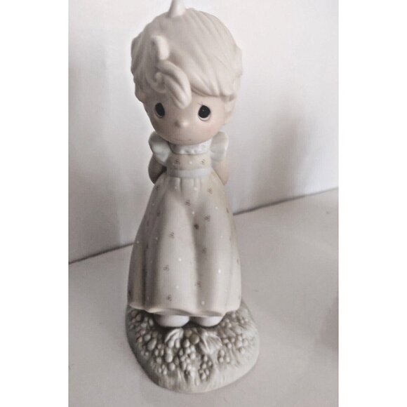 Samuel Butcher Precious Moments Enesco 1986 Figurine "Autumn's Praise" - Picture 2 of 10